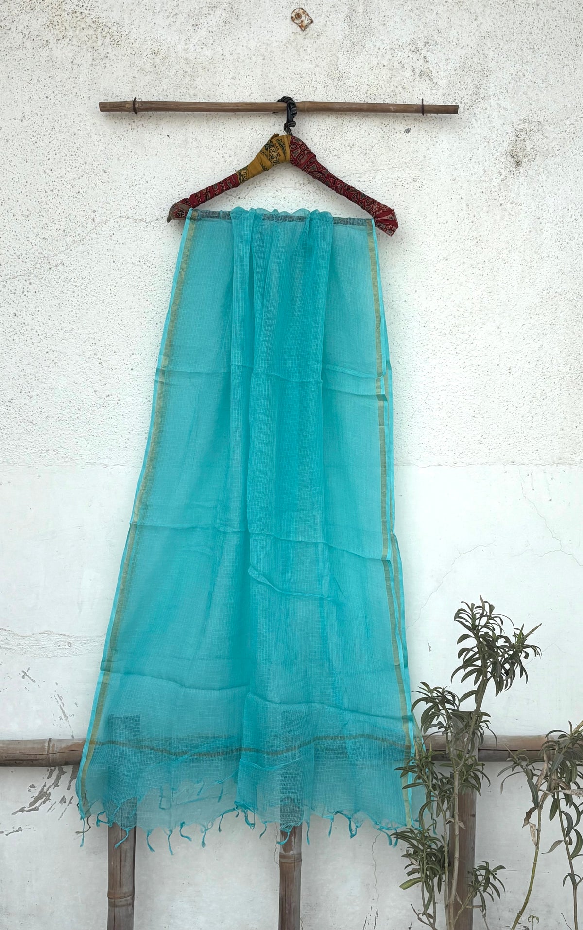Sea green Kota dupptta