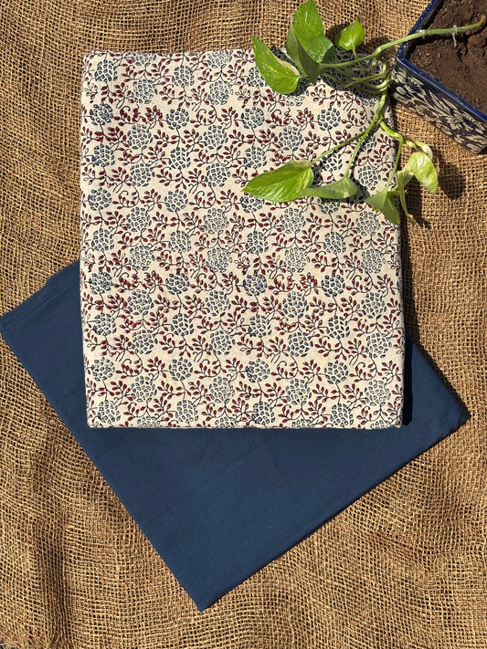 Ivory-blue set