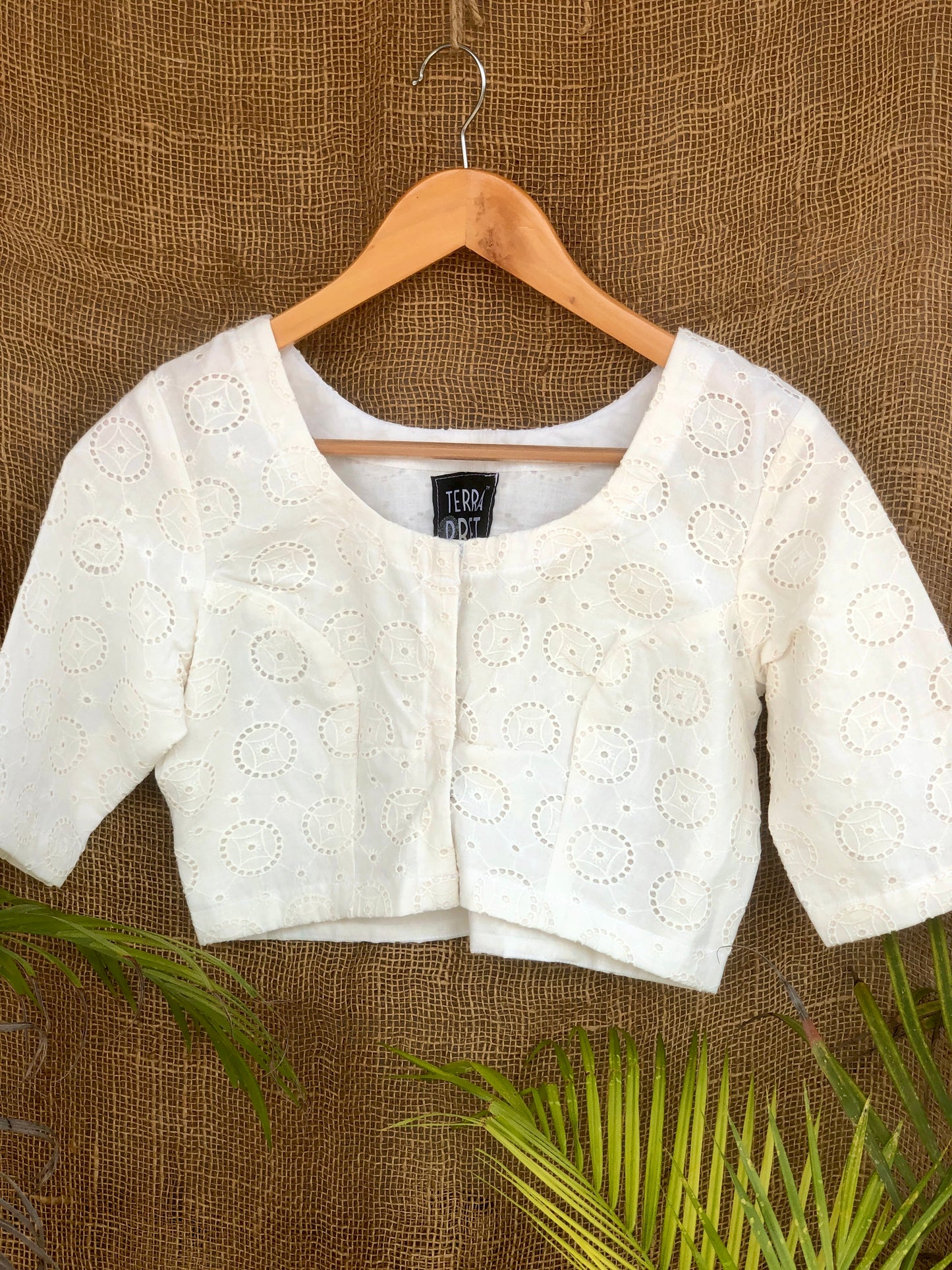 White Hakoba Blouse