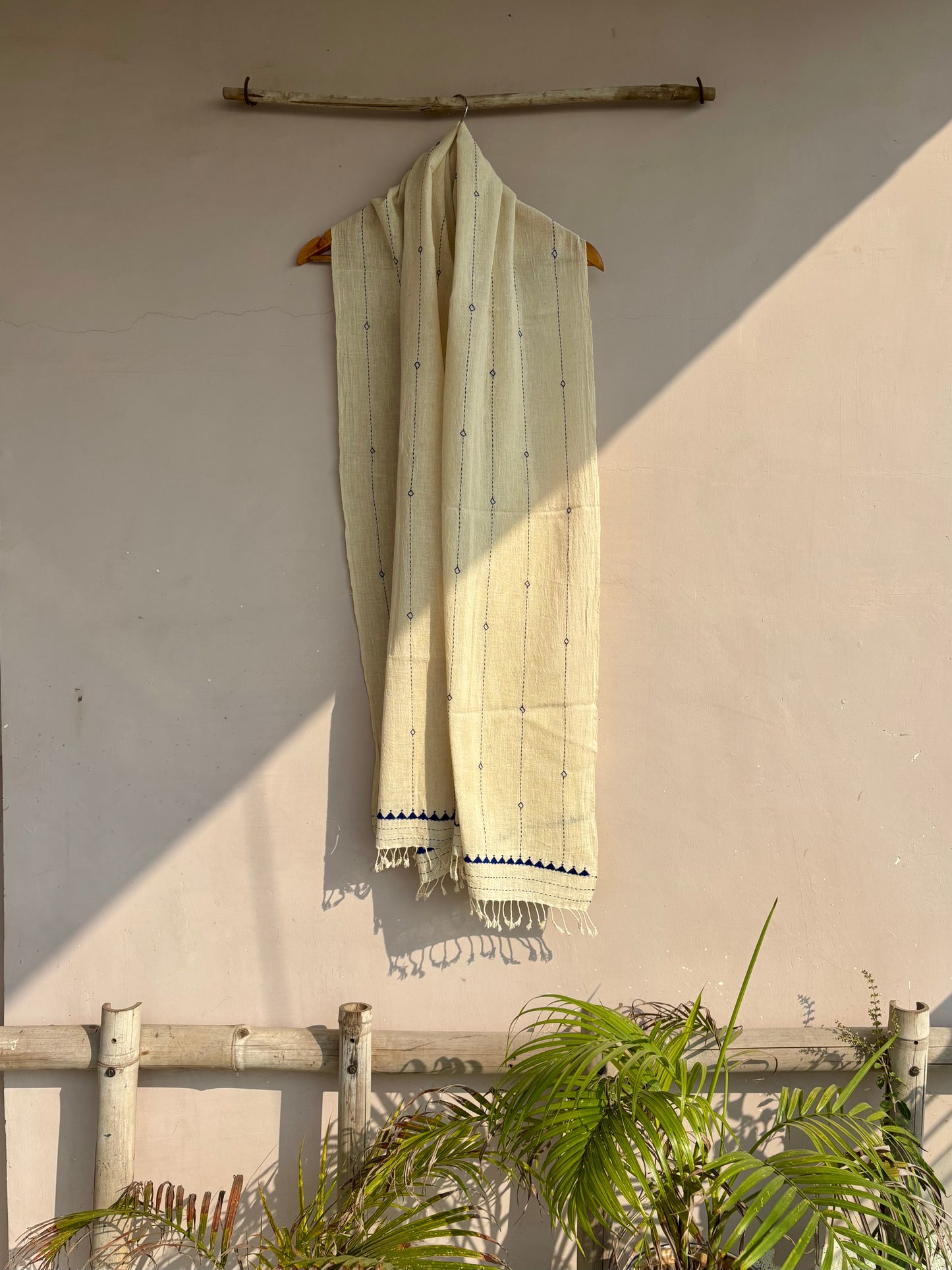 Kala Cotton Suf Embroidery Stole