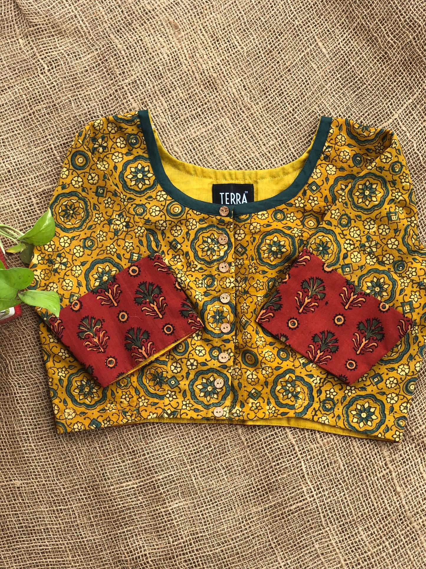 Ajrakh Printed Blouse